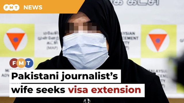 Pakistani journalist’s wife asks immigration DG for visa extension