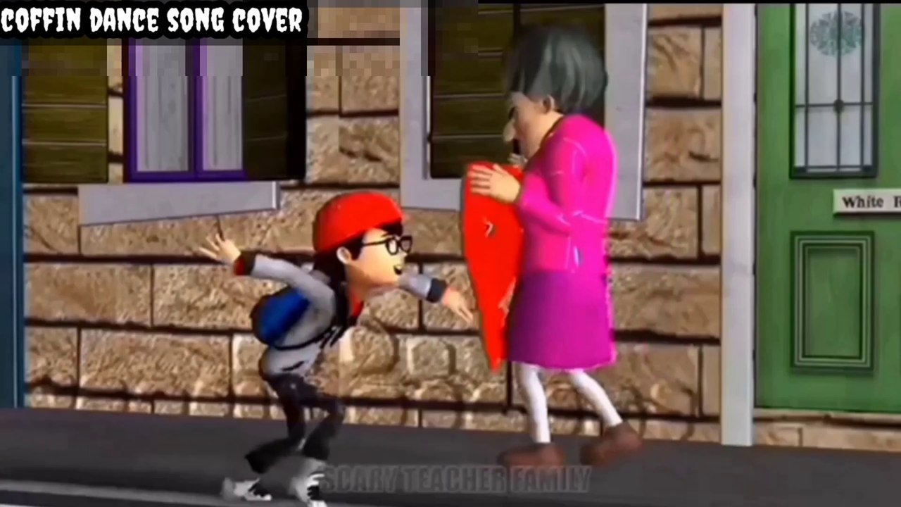Scary teacher 3d,tani & Nick hulk---meme coffin dance song cover/new version trending #song #memes