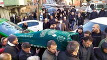 Fatih'te darp edilip öldürülen taksi şoförü son yolculuğuna uğurlandı