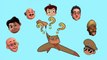 Little singham Motu patlu Chhota bheem shin chan vir the robot boy shiva Rudra wrong head puzzle video