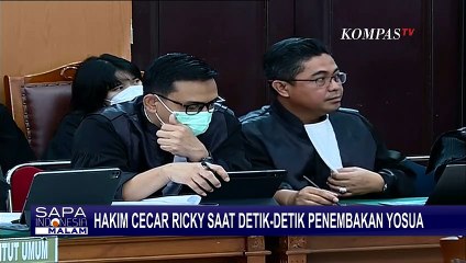 Hakim Heran, Ricky Rizal Lebih Peduli Suara Teriakan Daripada Suara Tembakan
