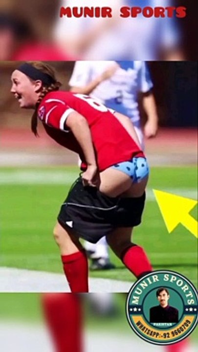 Funny moments in women's football.shorts