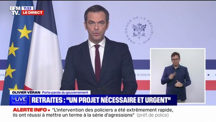 Download Video: Réforme des retraites: Olivier Véran promet que 