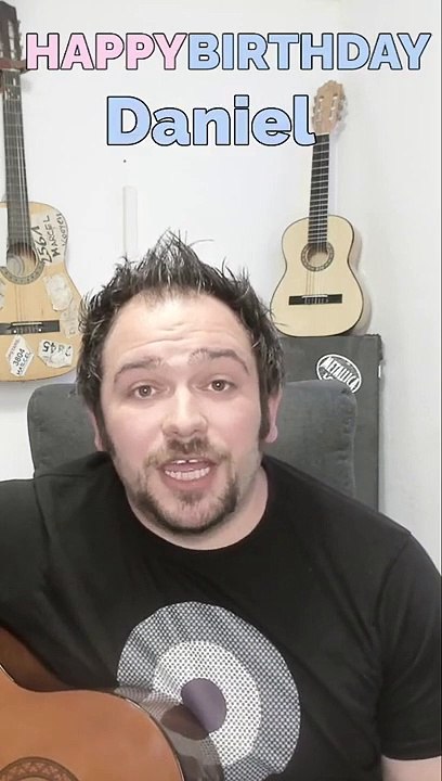 Happy Birthday, Daniel! Geburtstagsgrüße an Daniel