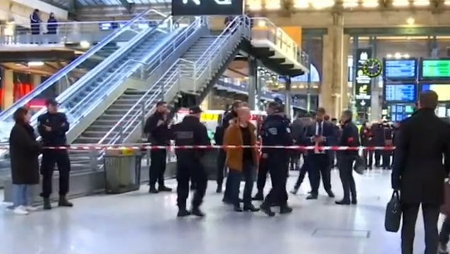 Gare du Nord knife attack: Assailant was 'attacking anyone approaching him'