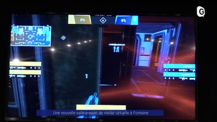 Reportage - Une nouvelle salle e-sport de réalité virtuelle à Fontaine