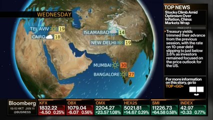 Bloomberg Weather - 11 Jan. 2023