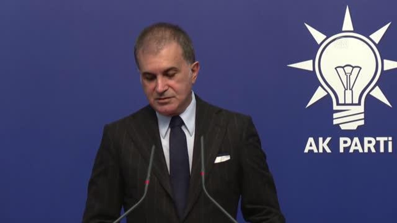 Ömer Çelik: "Mescid-i Aksa ve Kudüs'e yönelik provokasyonlar konusunda İsrail hükümetinin tedbir alması gerekir"