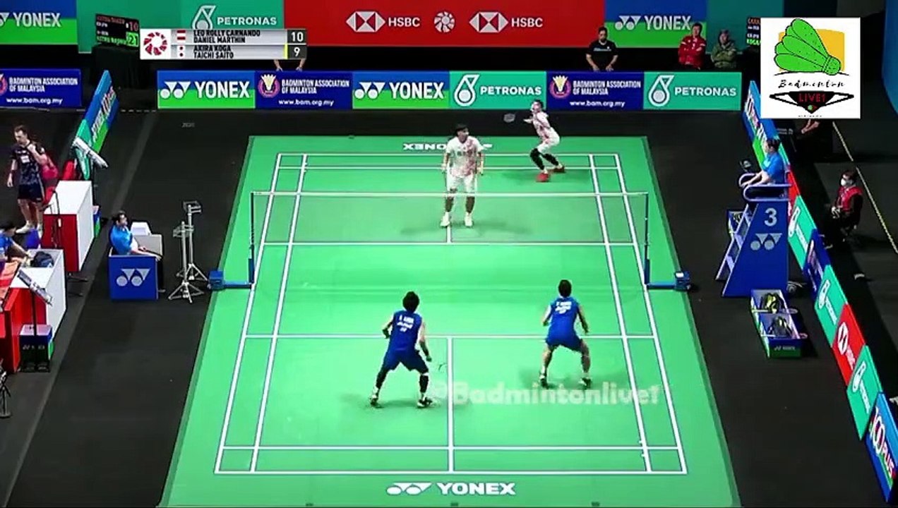 Leo Rolly Carnando/Daniel Marthin vs Akira Koga/Taichi Saito | R32 | Malaysia Open 2023