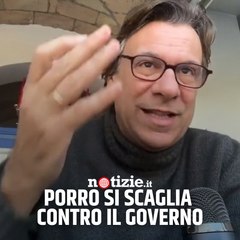 Nicola Porro si scaglia contro il governo riguardo ai rincari della benzina