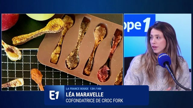 Croc Fork, des couverts comestibles à base de fruits et de légumes déclassés