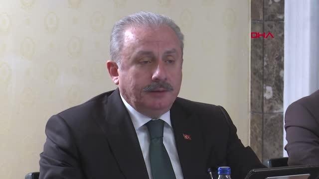 TBMM BAŞKANI MUSTAFA ŞENTOP MECLİS BAŞKANLARIYLA İKİLİ GÖRÜŞMELER YAPTI