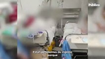 Colapso en las urgencias del Hospital La Paz: 