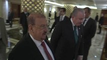 TBMM Başkanı Şentop, Yemen Temsilciler Meclisi Başkanı el-Barkani ile görüştü