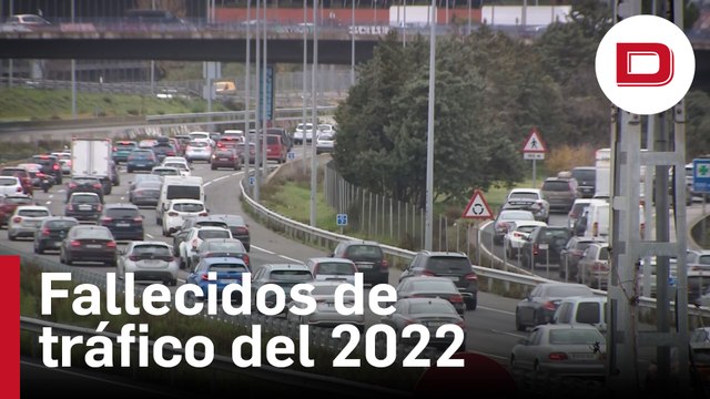 Aumentan los fallecidos en siniestros de tráfico en 2022, un 14% más que en 2021