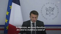 Macron announces 360 million euros for Pakistan flood reconstruction