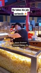 The most talented concession clerk