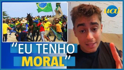 Nikolas: 'Tenho moral para criticar; a esquerda não'