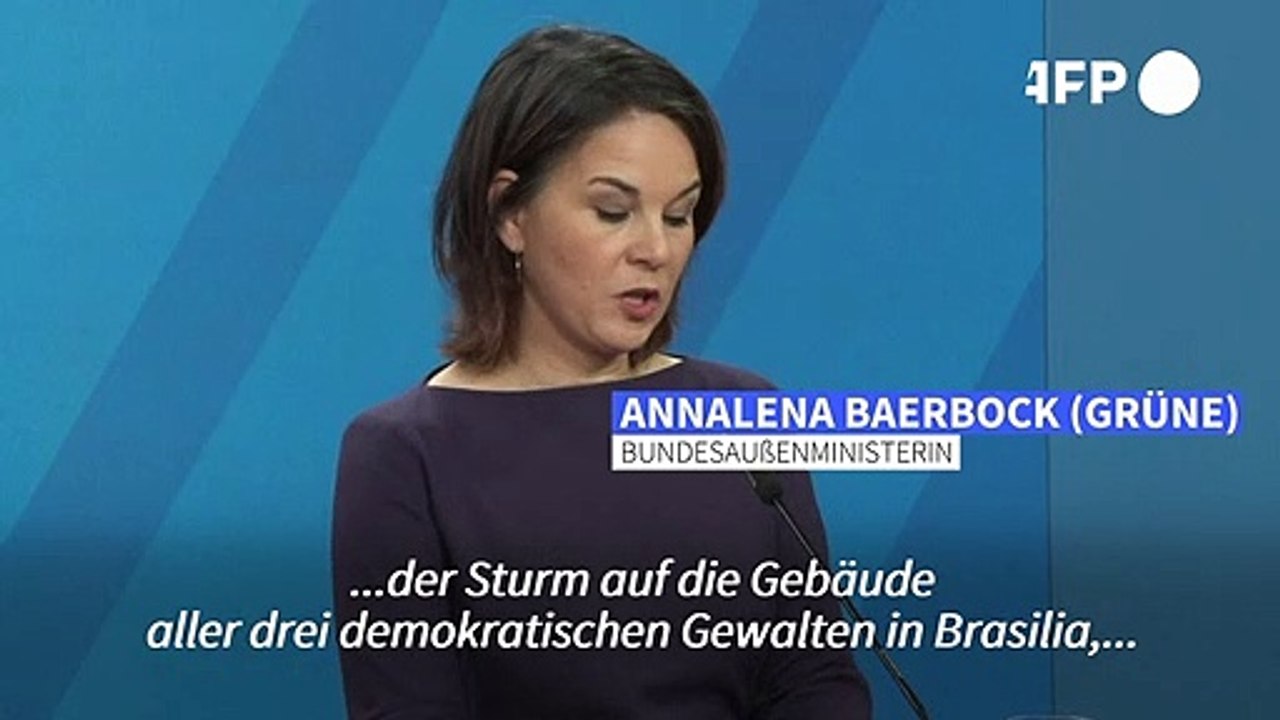 Brasilien: Bundesregierung verurteilt Sturm auf Parlament