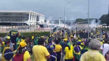 Al menos 300 personas detenidas tras disturbios en Brasilia