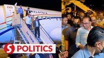 Anwar arrives in KK to resolve Sabah's political crisis