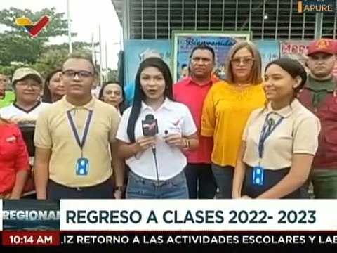 Apure | Alumnos del L. B. Luis Felipe Marcano invitan a incorporarse al 2do momento pedagógico 2023