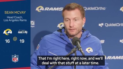 Under fire McVay will deal with Rams future 'later'