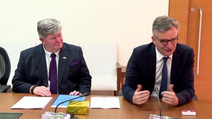 VIDEO: ब्रिटिश उच्चायुक्त एलेक्स मिले मुख्यमंत्री से