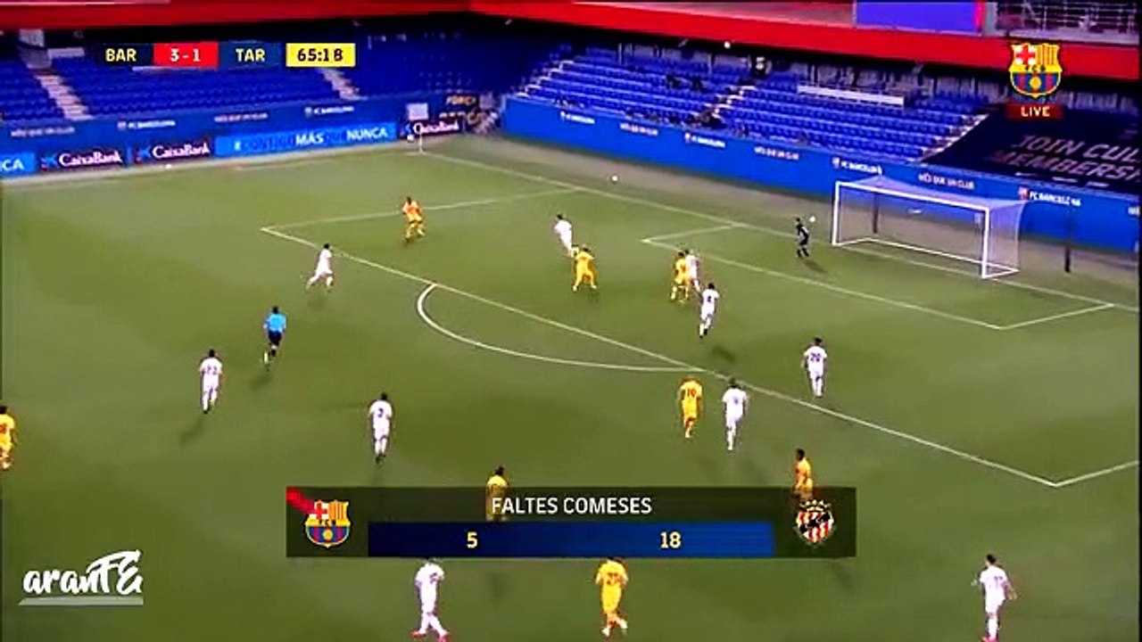Trinc Debut_for_Barcelona_vs_Gimnastic___