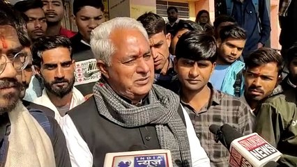 चिकित्सा मंत्री परसादीलाल का आरोप, ईआरसीपी में सबसे बड़ा अडंग़ा केन्द्रीय मंत्री गजेन्द्रसिंह शेखावत