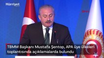 TBMM Başkanı Mustafa Şentop, APA üye ülkeleri toplantısında açıklamalarda bulundu