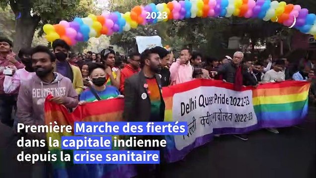 A New Delhi, une Marche des fiertés avec le mariage homosexuel en ligne de mire
