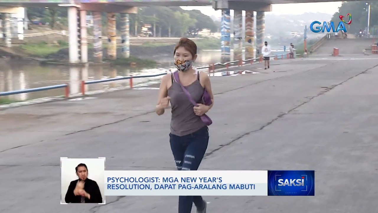 Growth mindset, importante upang matupad ang mga new year's resolution, ayon sa isang life coach | Saksi