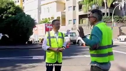 Carlos Tarife habla sobre las obras en la confluencia de la rambla y 25 de julio