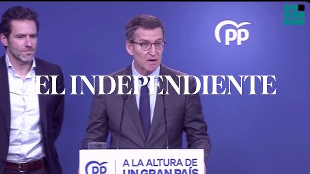 Núnez Feijóo presenta a Borja Semper como portavoz del Comité de Campaña para las elecciones municipales y autonómicas 2023