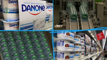 Danone attaqué pour sa production de plastique, «une première mondiale»
