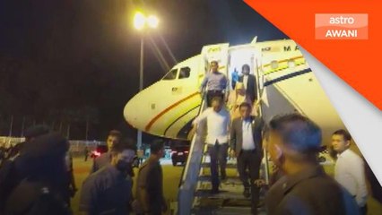 Politik Sabah | Anwar tiba di Sabah, dijadual bertemu pemimpin negeri
