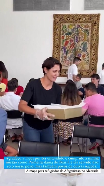 Michelle Bolsonaro afirma que o Palácio do Planalto foi local para fazer o povo se sentir 'acolhido' e 'amado' durante o mandato do marido