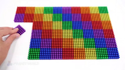 How To Build Amazing KFC  From Magnetic Balls