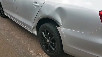 Colisão de trânsito é registrada no Alto Alegre