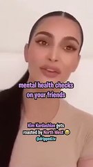 Kim K Gets Roasted By North West