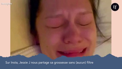 Larmes, vomissement... Jessie J partage sa grossesse sans (aucun) filtre