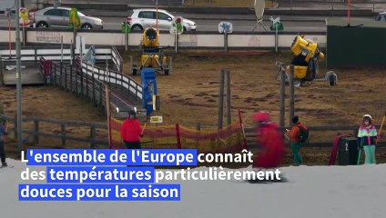 En Autriche, des stations de ski fermées en raison des températures trop élevées