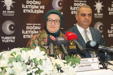 AK PARTİ GENEL BAŞKAN YARDIMCISI UYGUR HER ALANDA GÜÇLÜ VE BÜYÜK TÜRKİYE VAR