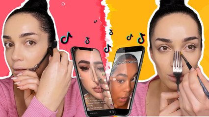VİRAL TİKTOK MAKYAJ HİLELERİNİ DENEDİM!