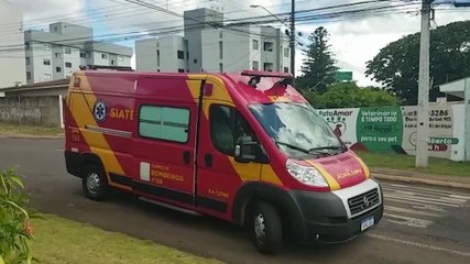 Homem sofre fratura na clavícula após acidente no Coqueiral