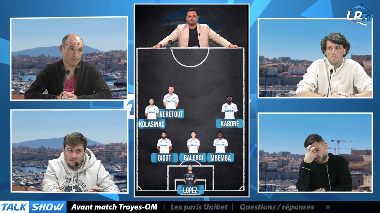Talk show partie 3 : Avant match Troyes/OM