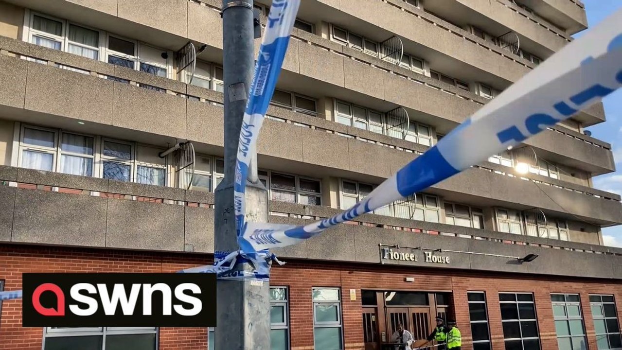 UK: Police standoff with a man who has barricaded himself inside his 13th floor flat enters third day