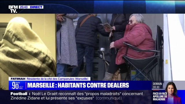 Drogue à Marseille: Nous avons obtenu la sécurisation 24h/24 par des gardiens de sécurité , explique cette habitante de la cité des Campanules