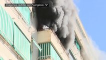 El incendio en un piso de Fuengirola provoca la muerte de dos personas